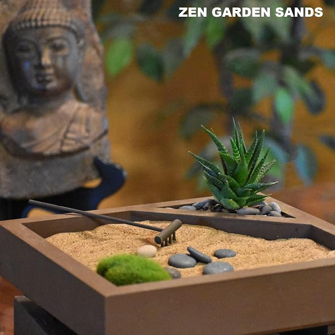 0.5-1mm Decorative Silica, Washed Dry Sand for Sandbox Sensory,Garden,18 LB | Beige Decor Filler for Unity Wedding Ceremony, Sensory Bin, Sand Box, Vase Filler Centerpieces Home Decor, Aquarium & Garden