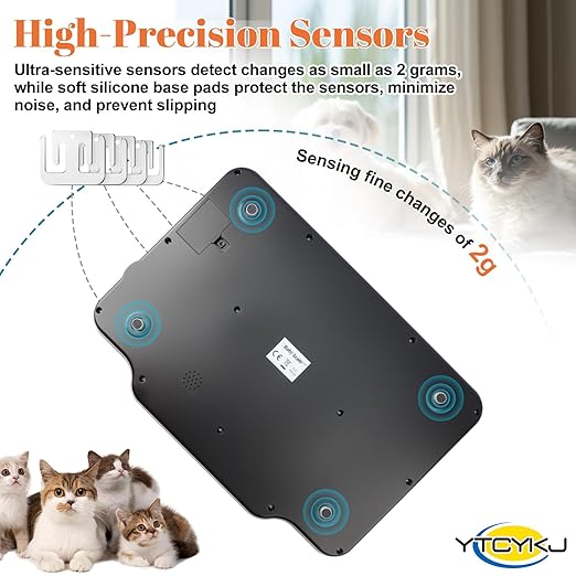 Digital Pet Scale for Accurate Weighing & Baby Scale Kitten Scale– High-Precision Puppy Scales, Dog Cat Scale | 30kg/66lb Capacity, 2g Accuracy, Non-Slip Mat, Tare & Hold Function
