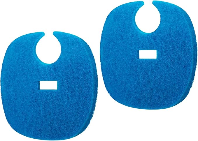 2 Pcs Coarse Sponge Filter Media Fits for Forza FZ9 Canister Filter | Replacement for AquaTop Coarse Blue Filter Sponge Pad, Traps Large Waste For Cleaner Water, For Fresh & Saltwater Fish Tank