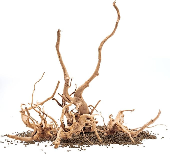 Ultum Nature Systems Driftwood - Spider Drift Wood for Fish Tank, Planted Tank, Terriarium, Paludarium - Versatile Natural Driftwood Decor, Events Wood Centerpiece - Spider Wood, S 7-12", 5 Pack