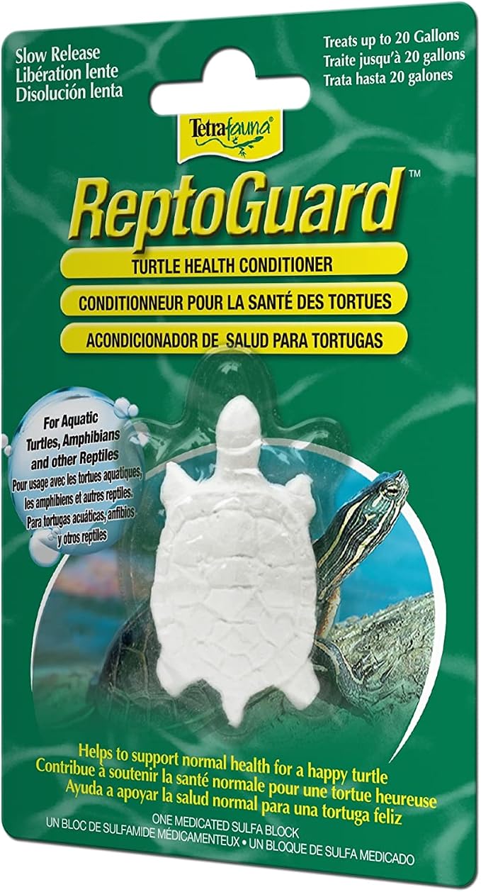 TetraFauna ReptoGuard Turtle Health Water Conditioner 1 Count, Slow-Release (Pack of 2)