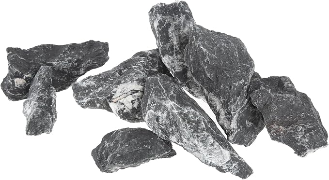 Seiryu Stone, Aquarium Rocks for Fish Tank Rocks, Pre-Cleaned pH Neutral 20lb（2 to 8 inch）