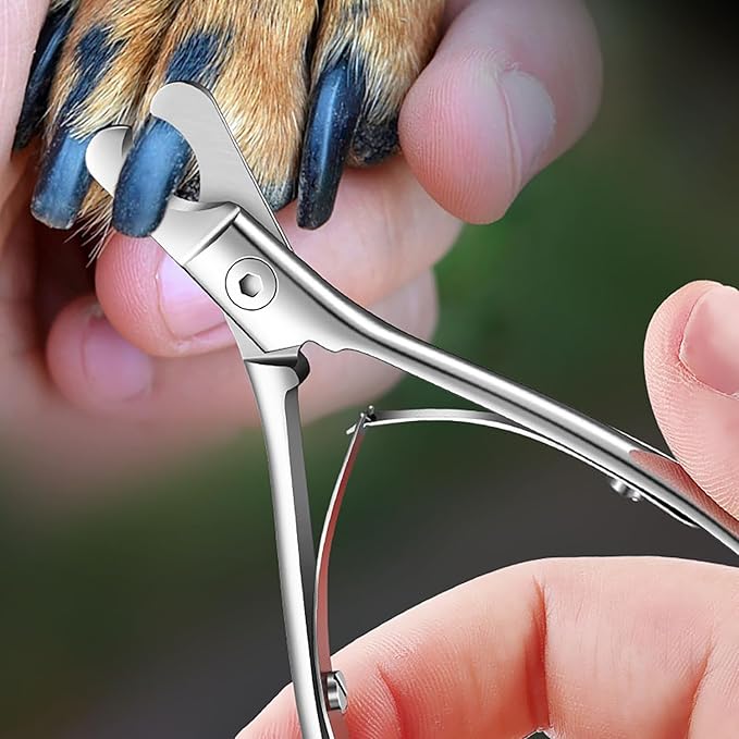 Pet Nail Clippers for Dogs & Cats – Sharp, Durable Blades with Beginner-Friendly, Hygienic Design for Small Pets Paw Care, Large Dog Nail Trimmer,Ergonomic Grooming Tool for Safe Pet Grooming