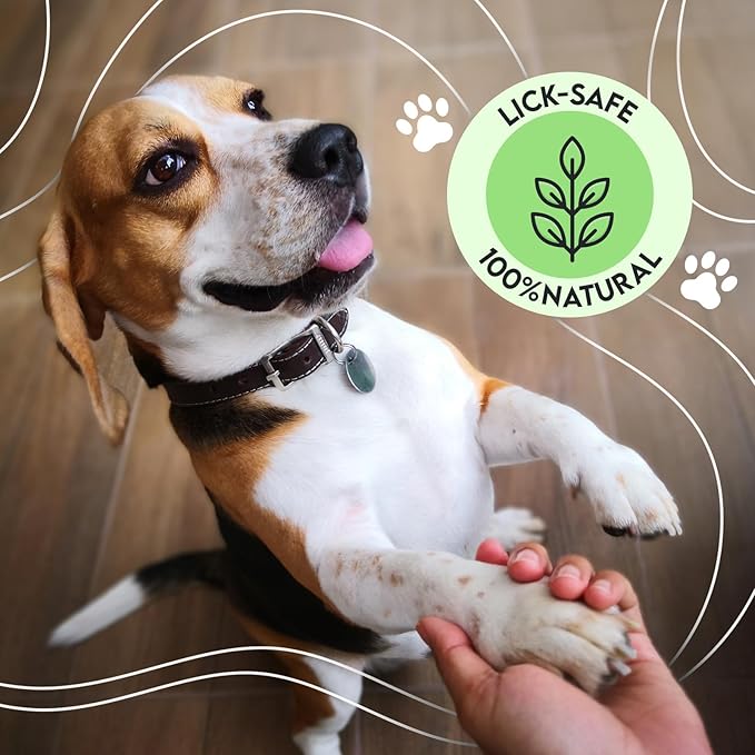 Paw & Nose Balm for Dogs & Cats - All-Natural Lick-Safe Pet Paw Balm for Cracked, Dry Foot & Noses - Soothing & Protective Salve - Horse Hoof Care 60g - 2.1 oz