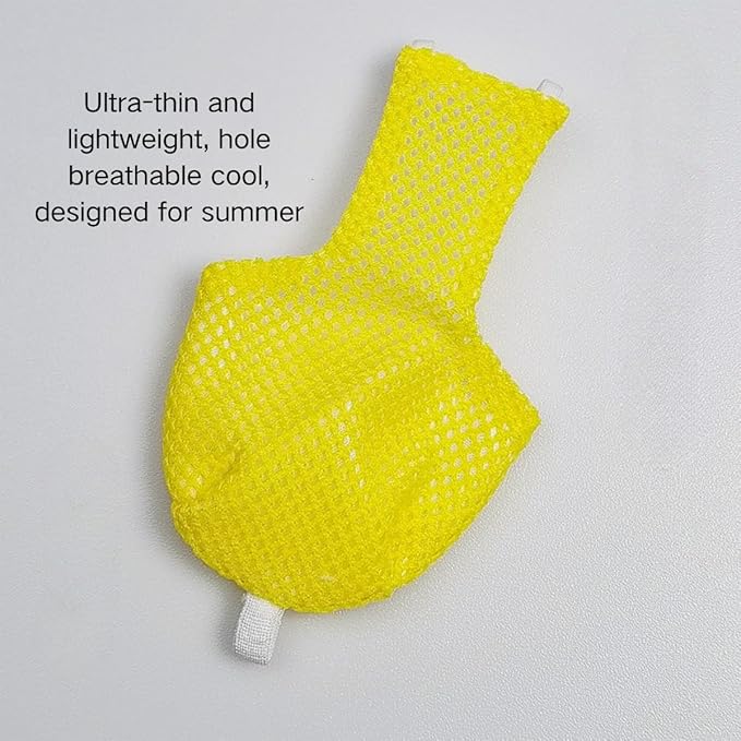 5 Pcs Summer Holey Style Bird Diaper Parrot Nappy Reusable Flight Suit with Waterproof Inner for Parakeet Cockatiel Macaw Budgie Lovebird Conure (XS)