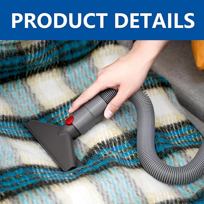 Mattress Tool Kit with Extension Hose and Quick Release Button Compatible with Dyson V7 V8 V10 V11 V15 Cordless Vacuums