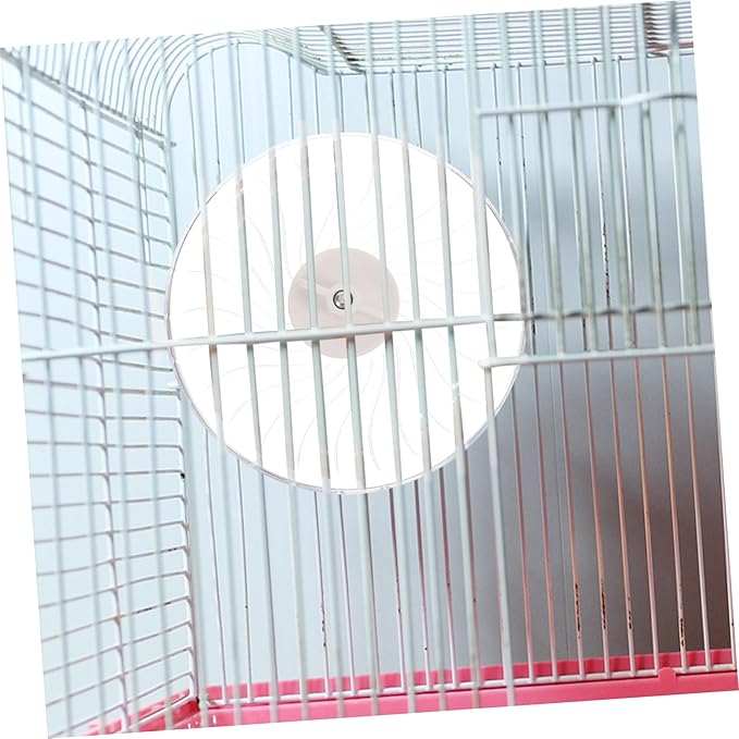 Toyvian Silent Hamster Wheel 5.51 Inch Running Wheel for Small Pets Including Hamsters Guinea Pigs Chinchillas and Gerbils Smooth Edges Low Noise Exercise Toy for Cage