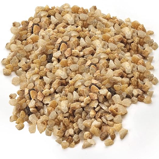 Royal Imports River Rocks, Aquarium Gravel – Natural 0.25" Gravel - 5 lbs | Decorative Ornamental Vase Filler Pebbles for Potted Plants, Terrariums, Vases, Succulents, Fish Tank Gravel, DIY & Crafting