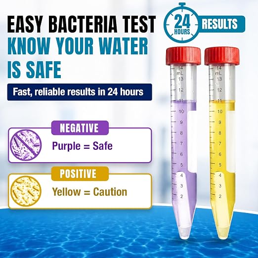 18-in-1 Drinking Water Test Kit with Sensitive Lead & Copper Tests | for Well, Tap, Home & City Water, Chlorine, Hardness, Iron & Metal Testing