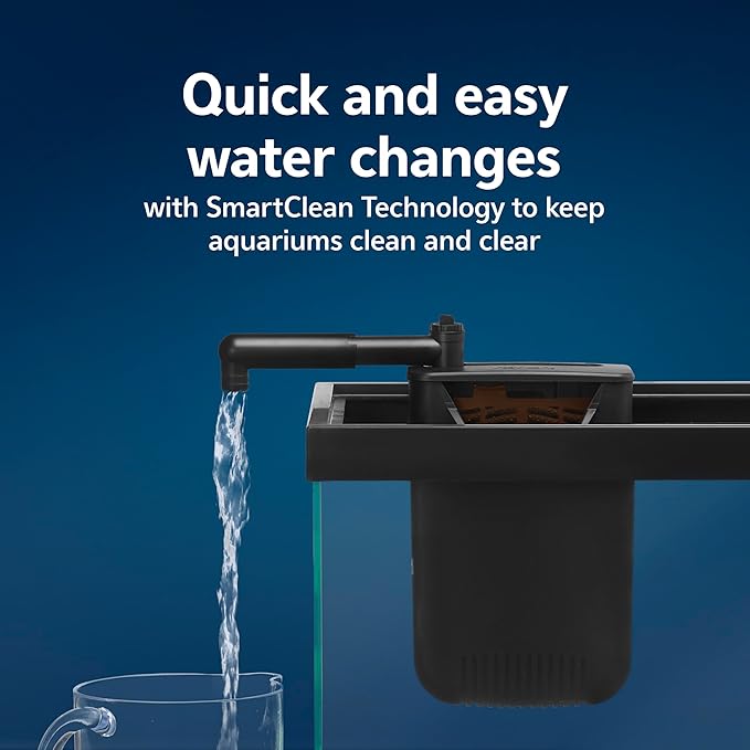 Aqueon QuietFlow Internal Filter with SmartClean Technology, Small