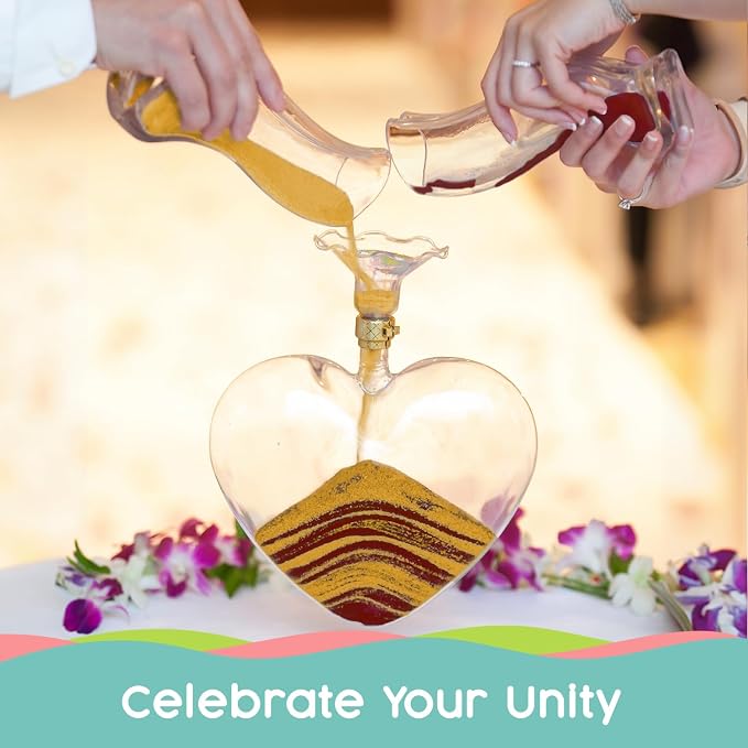 Sandsational Sparkle Canary Yellow Unity Sand, 1 LB (16 oz), Pastel Yellow Colored Sand for Weddings, Vase Filler, Home Decor, Crafts, Terrariums, and More