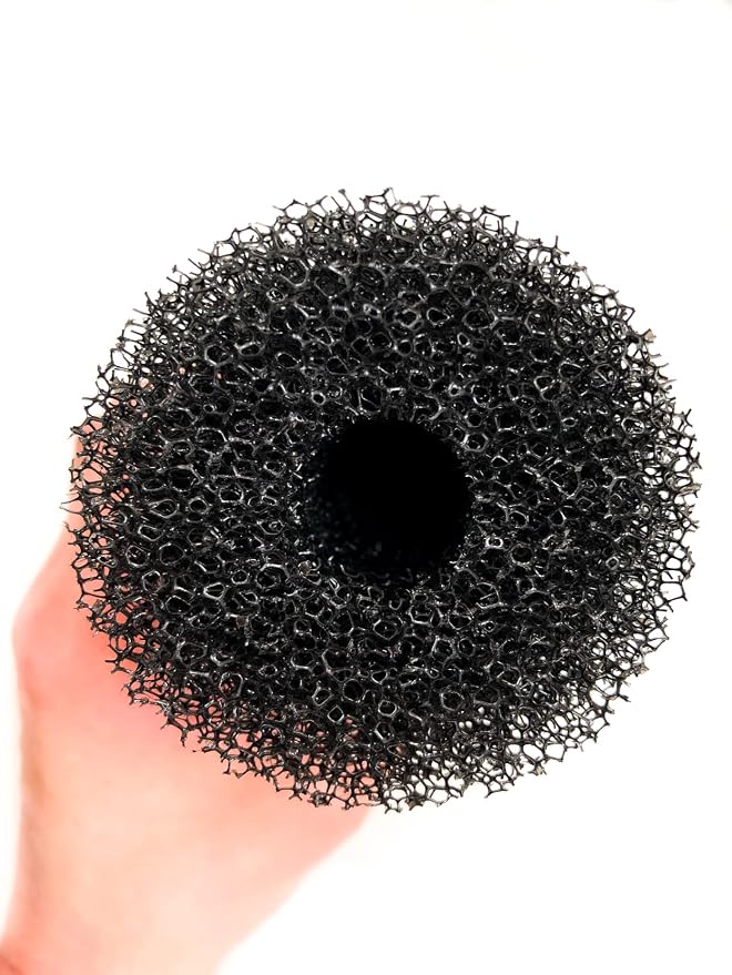 Wave Point 6 Pack, 5.9″ Big Prefilter Sponge Foam Replacement Filtration Kit for Pond Aquarium Fish Tank