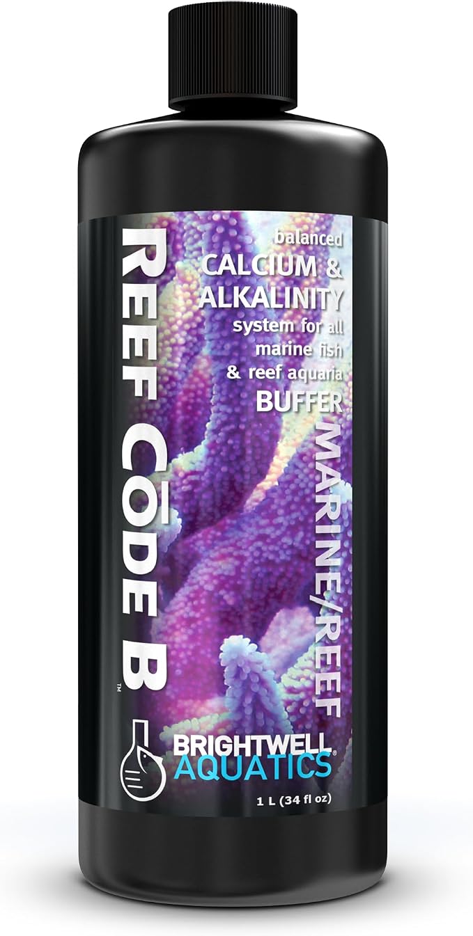 Brightwell Aquatics Reef Code B Alkalinity Buffer for Reef Aquariums 1L