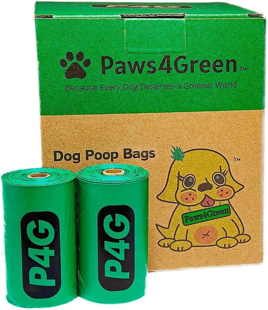 100% Certified Home Compostable Poop Bags (270 Count 18 Rolls), Plant Based, Extra Thick (20 Micron) Leak Proof, Unscented Standard Size 9 X 13'', ASTM D6400 & EN 13432 Compliant