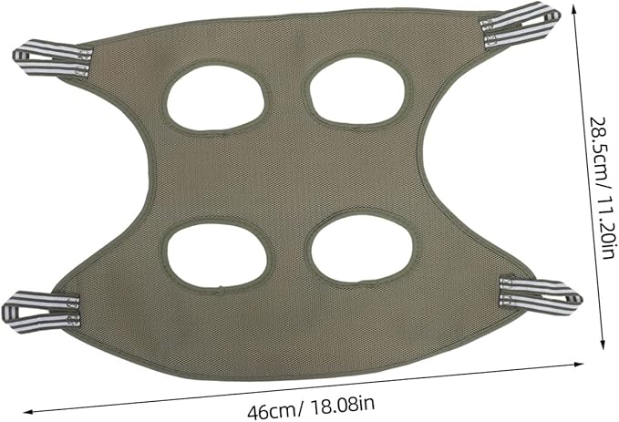 BESTonZON Cat and Dog Grooming Hammock for Nail Clipping Space-Saving Pet Hammock with Easy Installation Versatile Design for Grooming Needs Elegant and Multifunctional for Home Use