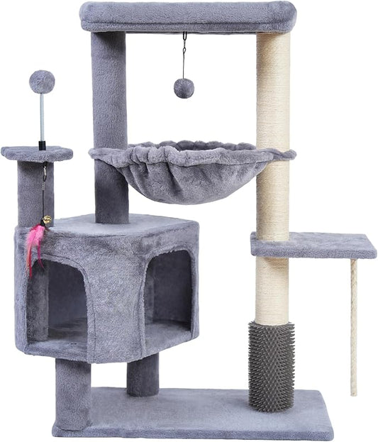 YOUPET CAT Tree (Gray, 34.4")