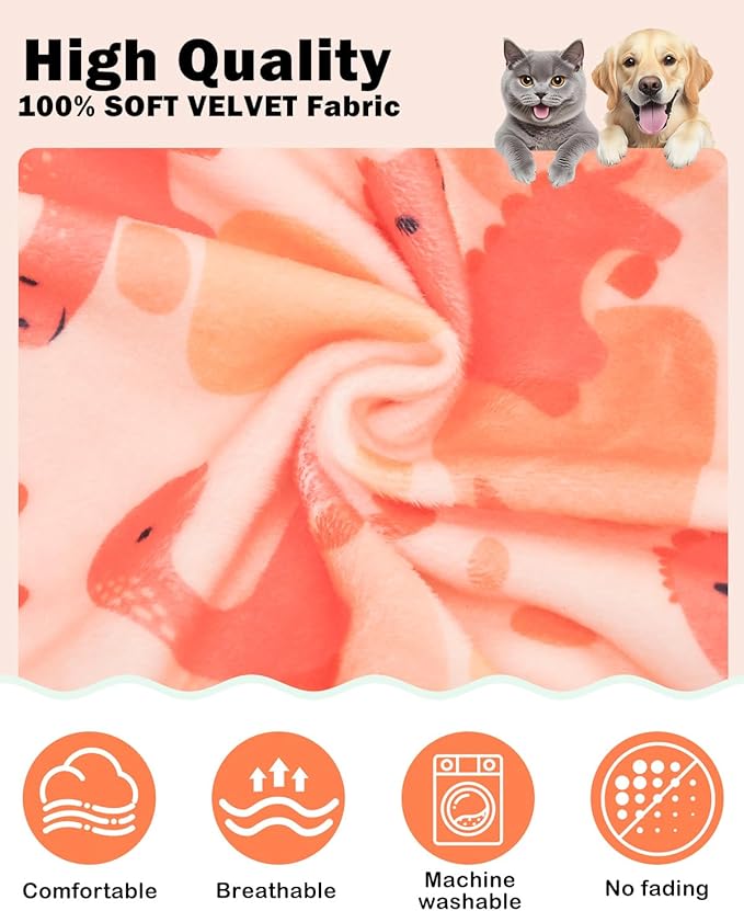 CuteBone Dinosaur Costume Dog Pajamas, Stretchy Spandex Crystal Velvet Sleepwear Coat for Small Dogs, Soft & Warm Pet Outfit Clothes for Cold Weather, Cozy Pullover Design COSP18S