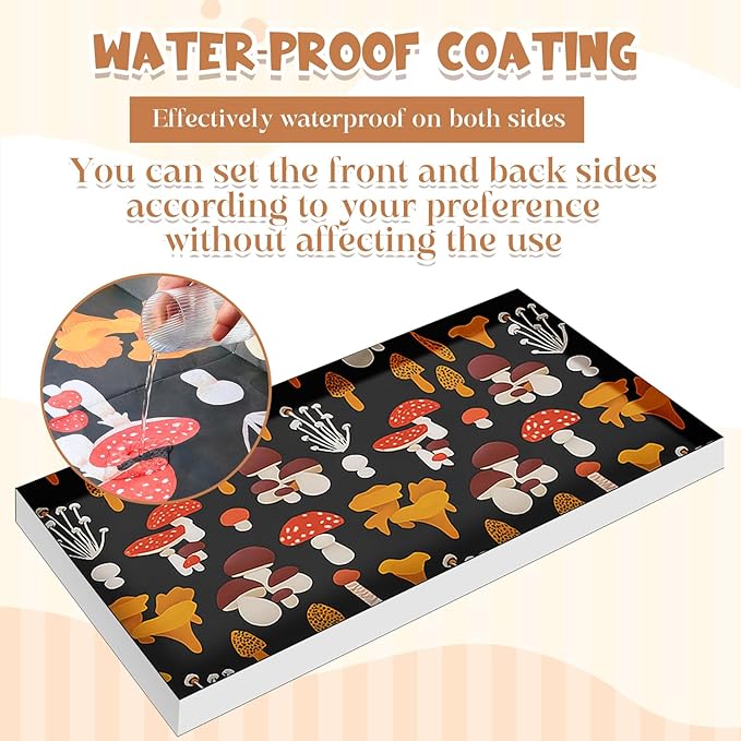 Ripeng 25 Pcs Disposable Bottom Guinea Pig Cage Liner, 4 x 2 ft Kraft Paper Guinea Cage Liner, Thick Reusable Waterproof Pee Pads for Rabbits Bunny Hamster Chinchesillas Hedgehog Ferrets