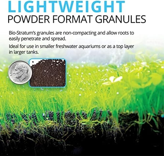 Fluval 12697 Natural Mineral-Rich Volcanic Soil Bio Stratum for Planted Tanks, 8.8 lbs. - Aquarium Substrate for Healthy Plant Development, Growth, and Color