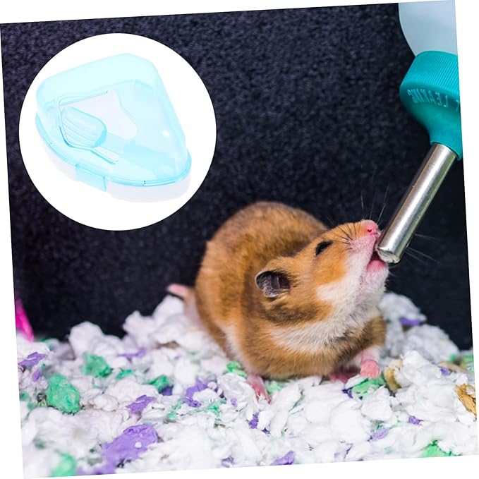Levemolo Abs Plastic Small Pet Bathing Tub Chinchilla Dust Bath Container for Hamsters Guinea Pigs