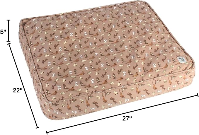 Molly Mutt Washable Dog Bed Cover, Cotton Dog Bed Cover, Daysleeper, Small