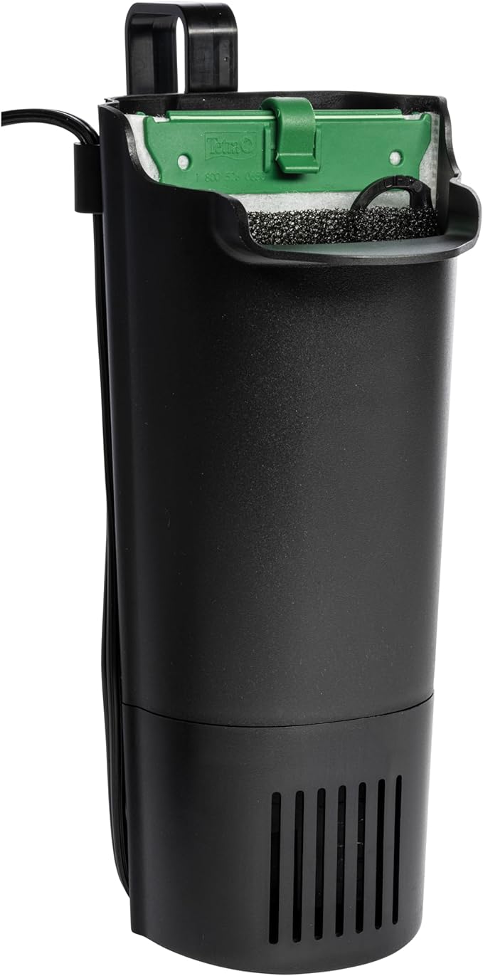 Tetra Whisper Internal Power Filter 5 To 10 Gallons, For aquariums, In-Tank Filtration, Black