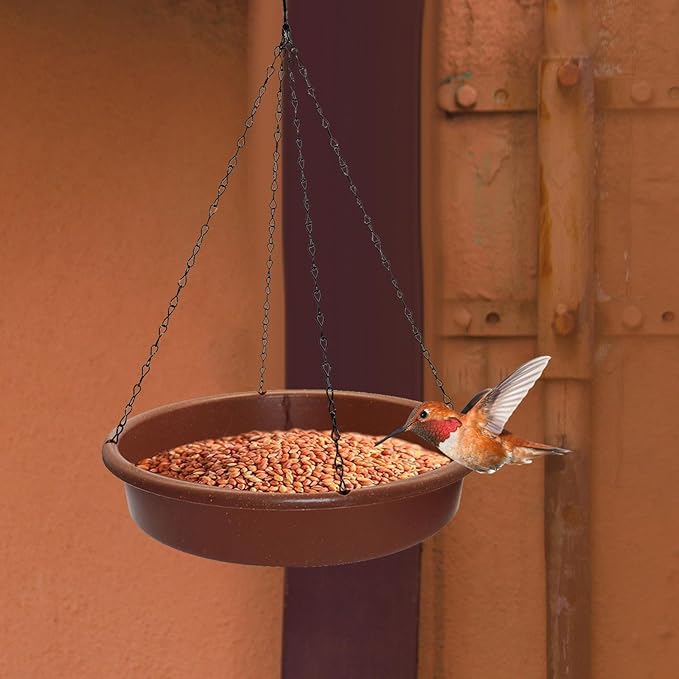 Bird Bath for Garden Hanging,Hanging Bird Bath Water Feeder,Bird Bath Outdoor for Parrot,Bird Baths for Outdoors,Birds Bath Accessories