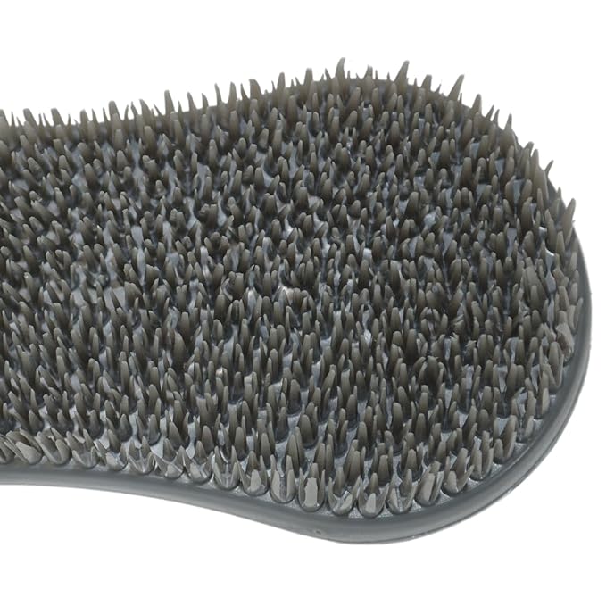 Intrepid International Magic Horse Brush Horse Grooming Kit w/Durable Plastic Britsles, Horse Brushes for Grooming, Grey