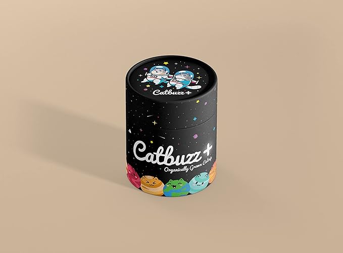 Catbuzz Plus | 3 Times the Premium and Organically Grown Catnip | Fresh | Grown by Family Farmers in USA | All-Natural | Eco-Friendly