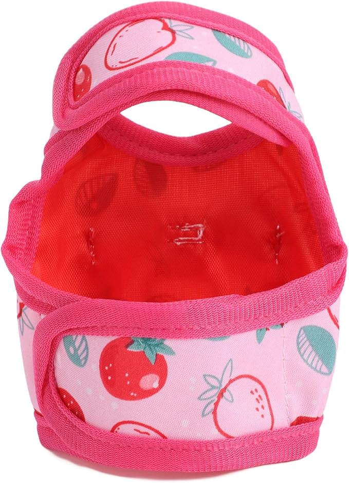 Zunate Rabbit Harness and Leash Set, Escape Proof Small Pet Harness with Dual Safety Buckles, Soft Lightweight Vest for Guinea Pigs, Ferrets, Chinchillas (S)