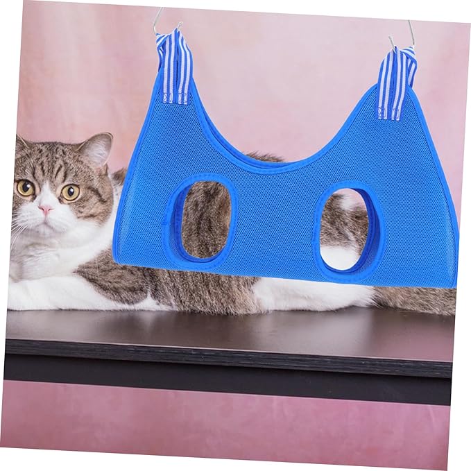 TOYANDONA Grooming Sling Pet Nail Trimming Organizer for Easy Wall Door Hanging Space Saving Design Elegant Look for Various Home Decor Styles