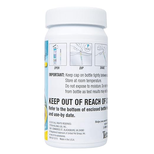 Tetra Non-Toxic Ammonia Test Strips - 100 Count (Pack of 10)