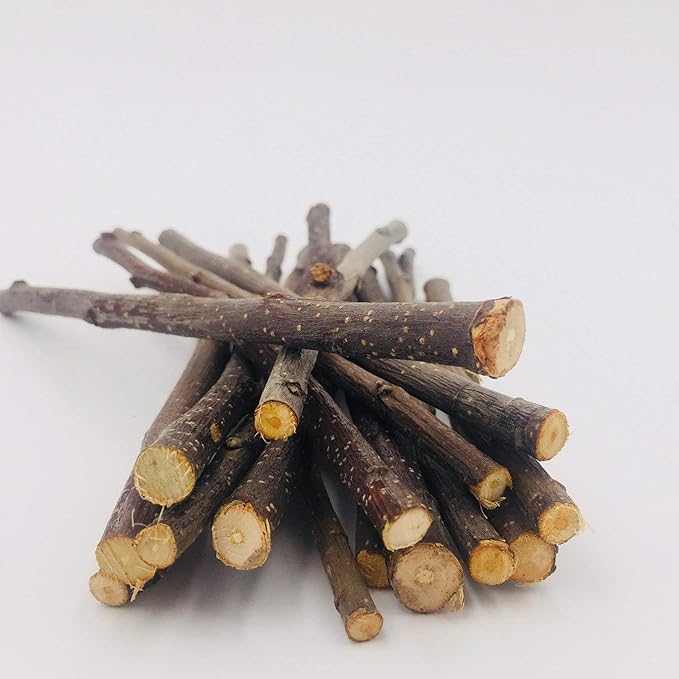 William Craft 250g Apple Sticks Small Animals Molar Wood Toys for Rabbits Chinchillas Guinea Pig Hamster Gerbil Bunny and Small Animal Chew Stick Toys