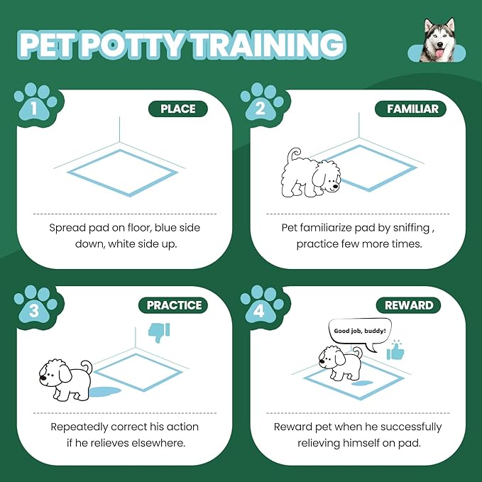 IMMCUTE 50 Pack Dog Pee Pads, 30"x36" Great Value Puppy Pads XL, Pee Pads for Dogs Extra Large, Wee Wee Pads for Potty Training, Disposable Doggie Pads Super Absorbent & Leak-Proof