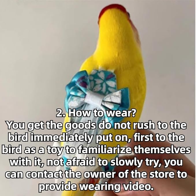 Bird Diaper Cockatiel Clothes Flight Suite, Reusable Parrot Nappy with Waterproof Inner Layer, Cute Pigeon Pants Urine Wet Suit Costume for Conure Macaw (Red,2M)