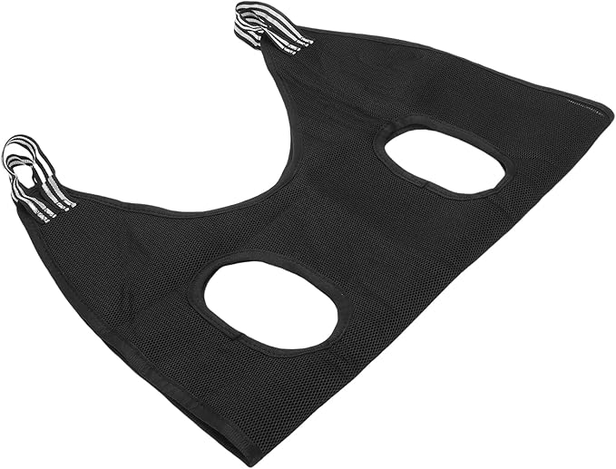 Cat Grooming Hammock, Secure Restraint Comfortable Breathable Fabric Pet Grooming Hammock, Dog Sling with Hook and Loop Straps for Cats Salon (S)