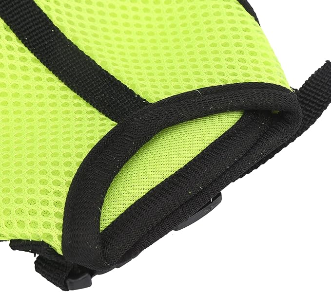 Honio Mesh Chest Back for Rabbit, Pet Mesh Traction Harness Mesh Cloth Mesh Harness for Rabbit for Guinea Pigs for Dogs for Rabbits for Little Pigs (Fruit Green)