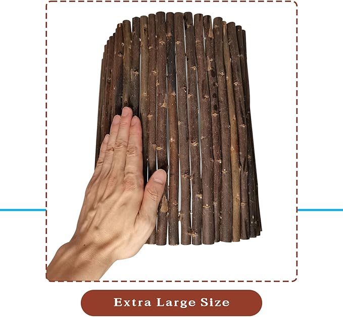 Guinea Pig Hideout Rabbit Hide Rat Cage Accessories Extra Large Wooden Tunnel Hut Hideaway for Pig Hideout Tortoise Hedgehog Ferret and Chinchilla
