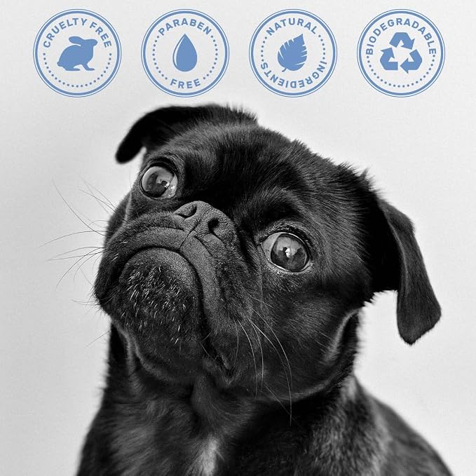 OLIVER'S CHOICE Dog Shampoo with Oatmeal, Aloe & Shea Butter – Deodorizing Puppy Shampoo for Smelly Dogs, Itchy Skin Relief, Paraben-Free, Biodegradable, Cruelty Free – 14 fl. oz