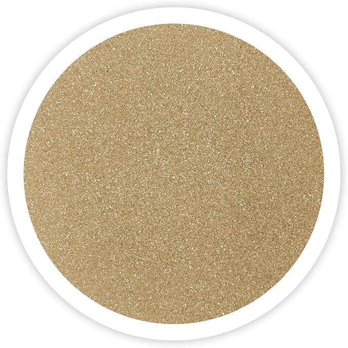 Biscotti Unity Sand, 1 LB (16 oz), Beige Colored Sand for Weddings, Vase Filler, Home Décor, Crafts, Terrariums, and More