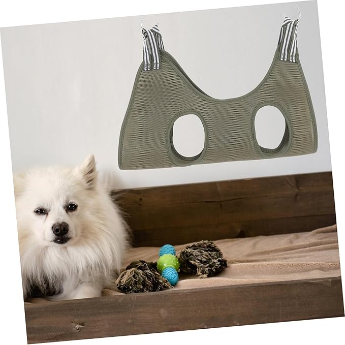 UPKOCH Pet Grooming Hammock for Cats Dogs Nail Trimming and Grooming Sling Space-Saving Multifunctional Design