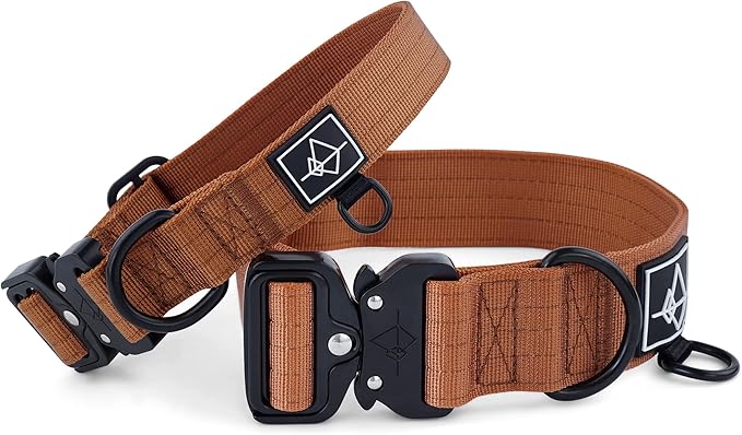 Made to ROAM Premium Dog Collar - Adjustable Heavy Duty Nylon Collar with Quick-Release Metal Buckle (Nevada Evening, Classic Size 5)