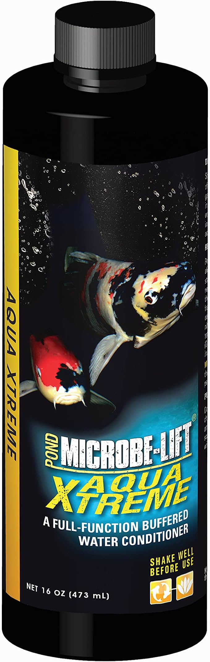 MICROBE-LIFT XTP16 Xtreme Water Conditioner Treatment for Ponds and Outdoor Water Gardens, Safe for Live Koi Fish, Plant Life, and Décor, 16 Ounces