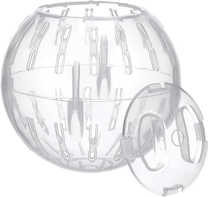 UKCOCO Hamster Ball 3.93 Inch Mini Rolling Exercise Ball with Ventilation for Small Pets Safe Running Toy for Hamster and Dwarf Activity