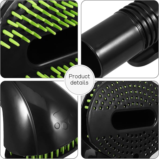 Powerful Pet Grooming Brush Attachment with Vacuum Nozzle for Efficient Hair Cleaning and Massage Use Dog Hair Remover Tool Suitable for Pets of All and Skill Levels