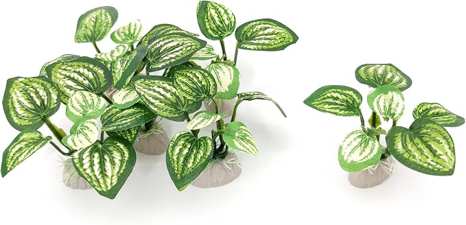 6PCS Aquarium Plants Fish Tank Decorations Betta Silk Plastic Plants for Aquarium Decor