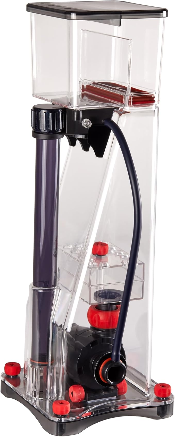 Coralife Aquarium Fish Tank Marine Salt Water DC-Controlled Variable Speed Square Protein Skimmer, Up To 150 Gallons