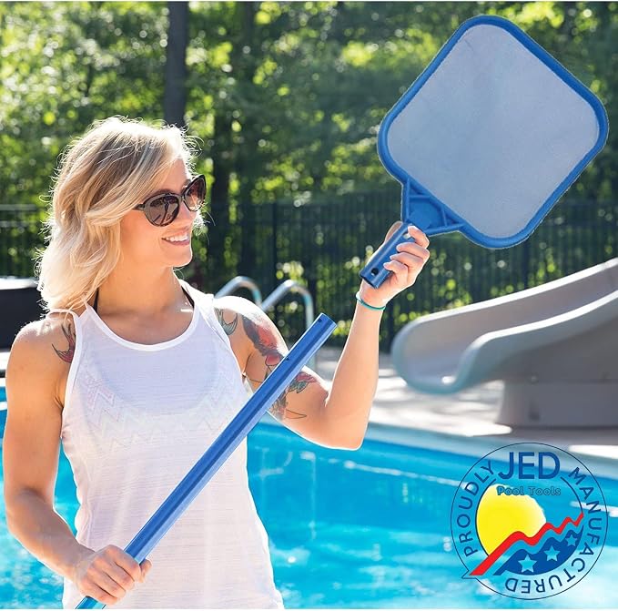 40-364 Universal Skimmer Head – Heavy-Duty Pool Skimmer Net Head for Spa, Hot Tub, Stock Tank Pool, Small Pool & Aquarium Cleaning