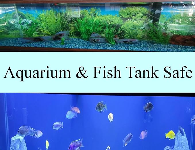 Artificial Mopani Driftwood Aquarium Fish Tank Reptile or Turtle Tank Ornament, Resin Drift Wood Fish Tank Decoration, Aquascape Decor, Safe for Fish & Reptiles
