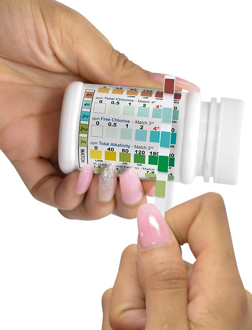 Industrial Test Systems WaterWorks 480015 5-Way Water Check, 30 Seconds Test Time (Bottle of 50)